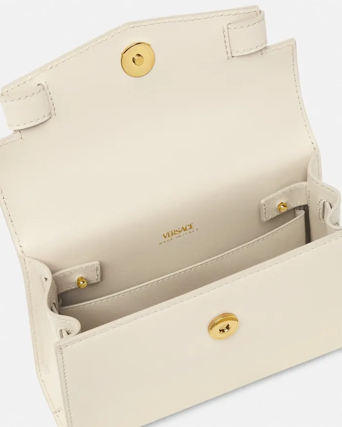Versace Top Handle Medusa 03995 Small Handbag Beige 8211 Women