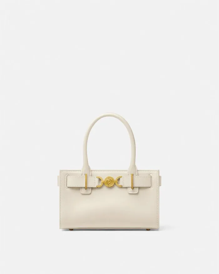 Versace Totes Medusa 03995 Small Tote Bag Beige 8211 Women