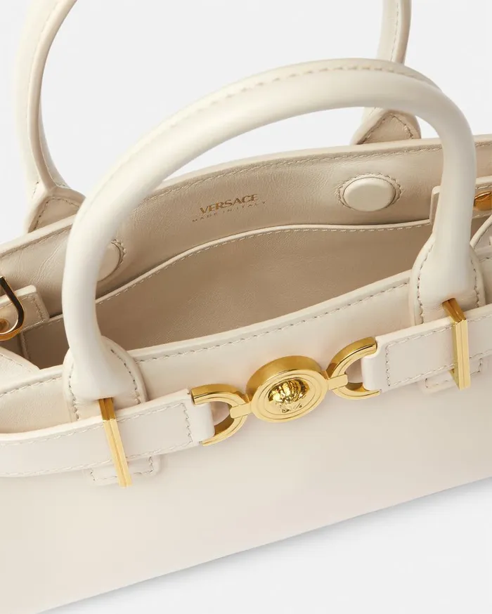 Versace Totes Medusa 03995 Small Tote Bag Beige 8211 Women