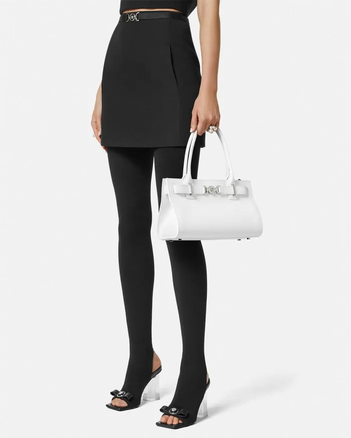Versace Totes Medusa 03995 Tote Bag White 8211 Women Versace Totes Medusa 03995 Tote Bag White 8211 Women