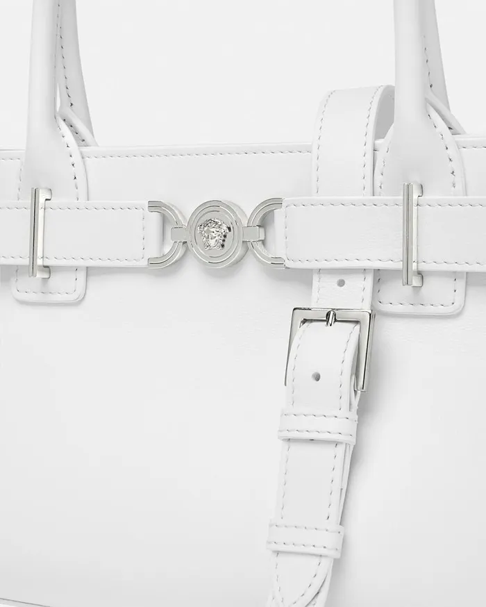 Versace Totes Medusa 03995 Tote Bag White 8211 Women Versace Totes Medusa 03995 Tote Bag White 8211 Women