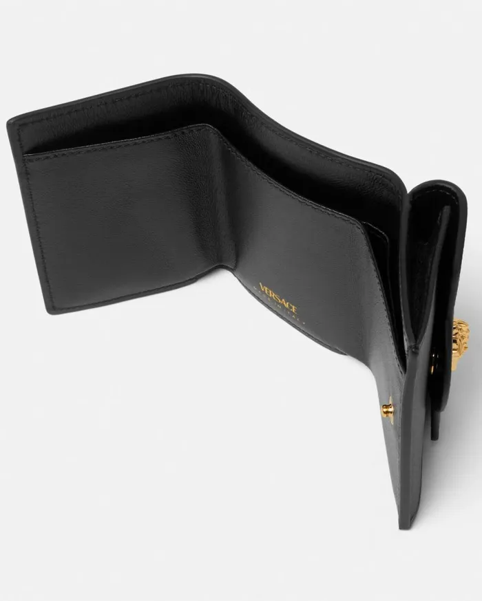 Versace Wallets La Medusa Wallet Blackgold 8211 Women