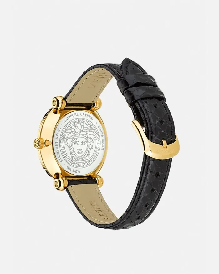 Versace Watches Greca Twist Watch Black 8211 Women Versace Watches Greca Twist Watch Black 8211 Women
