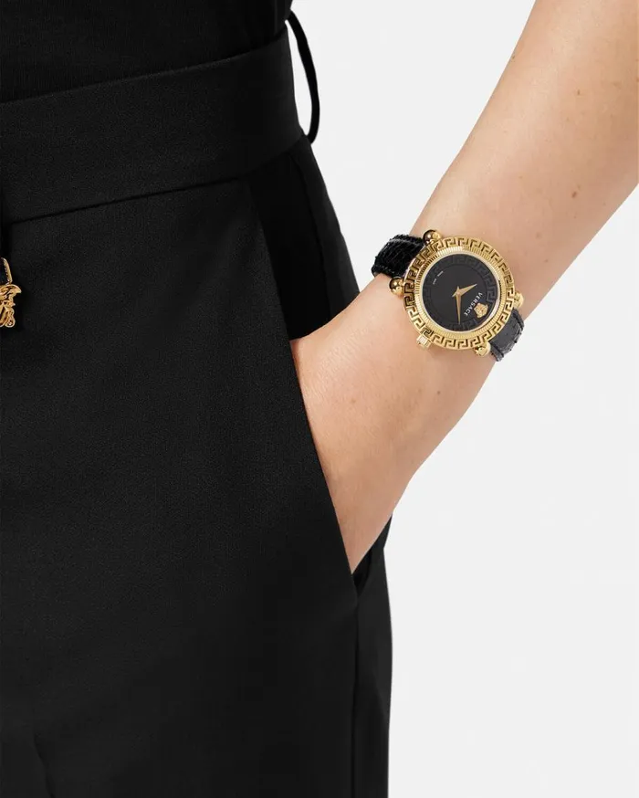 Versace Watches Greca Twist Watch Black 8211 Women Versace Watches Greca Twist Watch Black 8211 Women