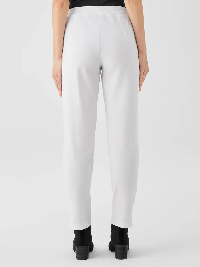 Washable Stretch Crepe Pant White Women Eileen Fisher Pants Shorts and Jumpsuits