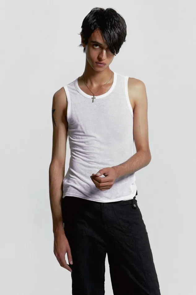 White Mist Vest White Men Jaded London Vests