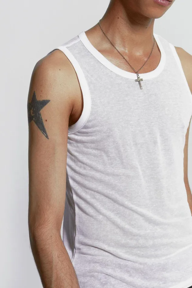 White Mist Vest White Men Jaded London Vests