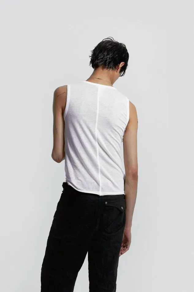 White Mist Vest White Men Jaded London Vests