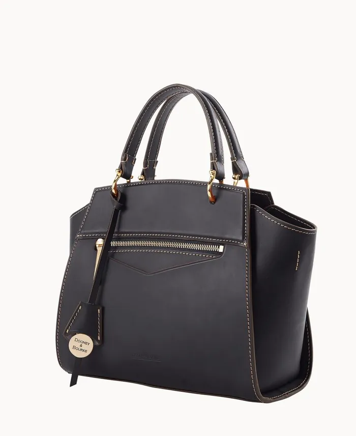 Woman Alto Small Callista Black Dooney and Bourke Satchels Woman Alto Small Callista Black Dooney and Bourke Satchels