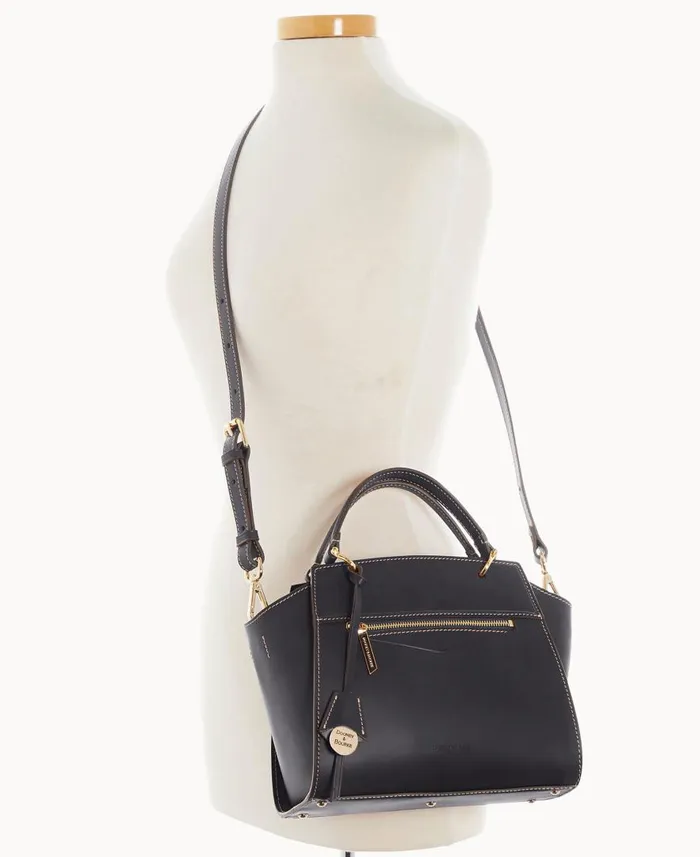 Woman Alto Small Callista Black Dooney and Bourke Satchels Woman Alto Small Callista Black Dooney and Bourke Satchels