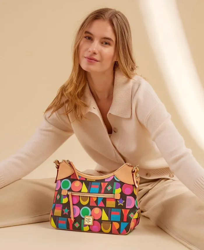 Woman Art Deco Hobo White Dooney and Bourke Shoulder Bags Woman Art Deco Hobo White Dooney and Bourke Shoulder Bags