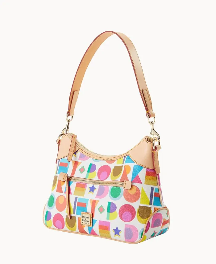 Woman Art Deco Hobo White Dooney and Bourke Shoulder Bags Woman Art Deco Hobo White Dooney and Bourke Shoulder Bags
