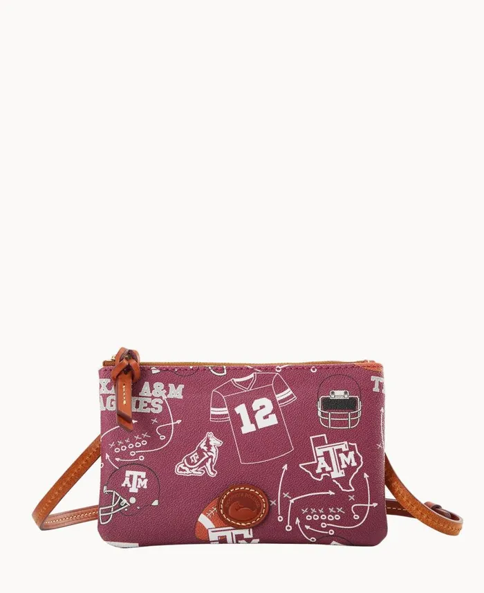 Woman Collegiate Texas Achr38M Top Zip Crossbody Texas Aandm Dooney and Bourke Crossbodies Woman Collegiate Texas Achr38M Top Zip Crossbody Texas Aandm Dooney and Bourke Crossbodies