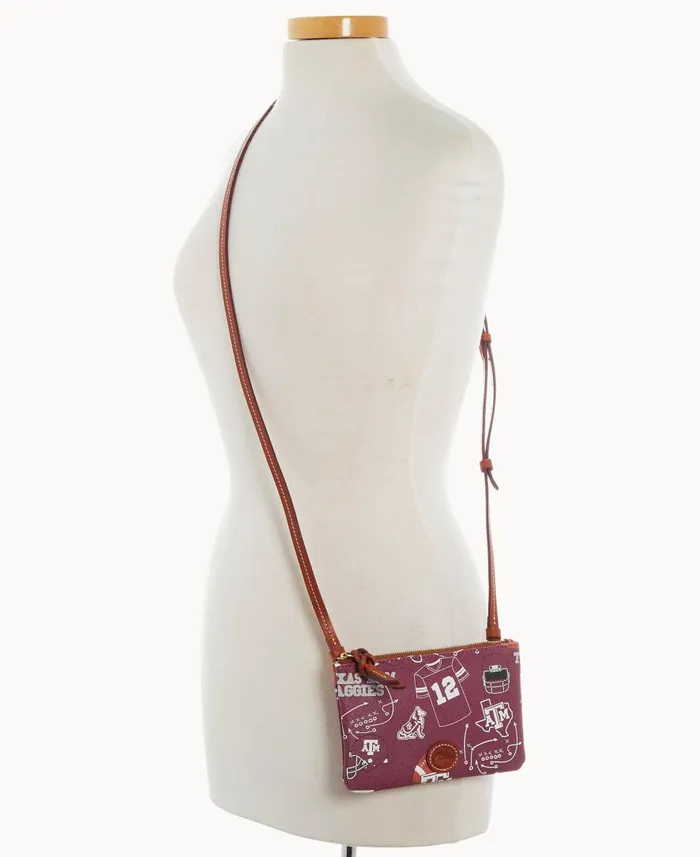 Woman Collegiate Texas Achr38M Top Zip Crossbody Texas Aandm Dooney and Bourke Crossbodies Woman Collegiate Texas Achr38M Top Zip Crossbody Texas Aandm Dooney and Bourke Crossbodies