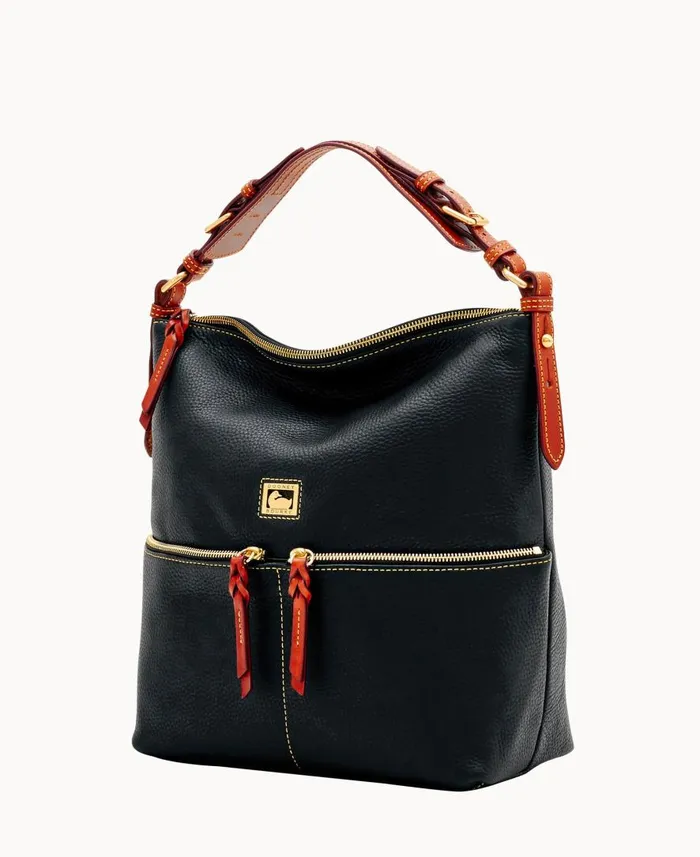 Woman Dillen Medium Pocket Sac Black Dooney and Bourke Shoulder Bags