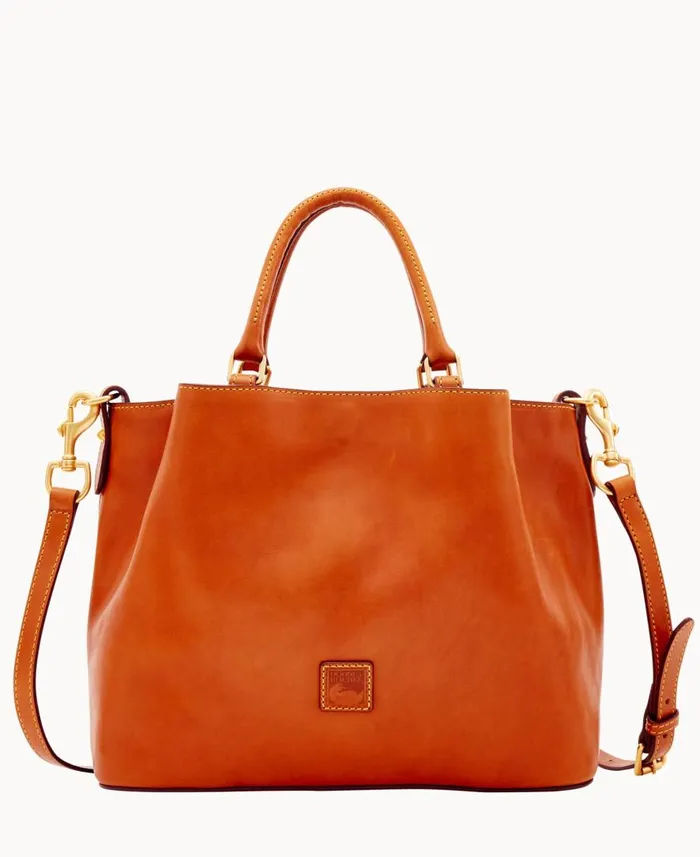 Woman Florentine Brenna Natural Dooney and Bourke Satchels