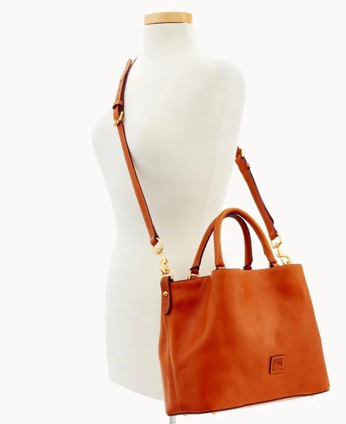 Woman Florentine Brenna Natural Dooney and Bourke Satchels Woman Florentine Brenna Natural Dooney and Bourke Satchels