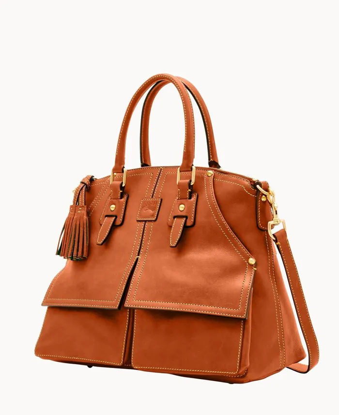 Woman Florentine Clayton Natural Dooney and Bourke Satchels Woman Florentine Clayton Natural Dooney and Bourke Satchels