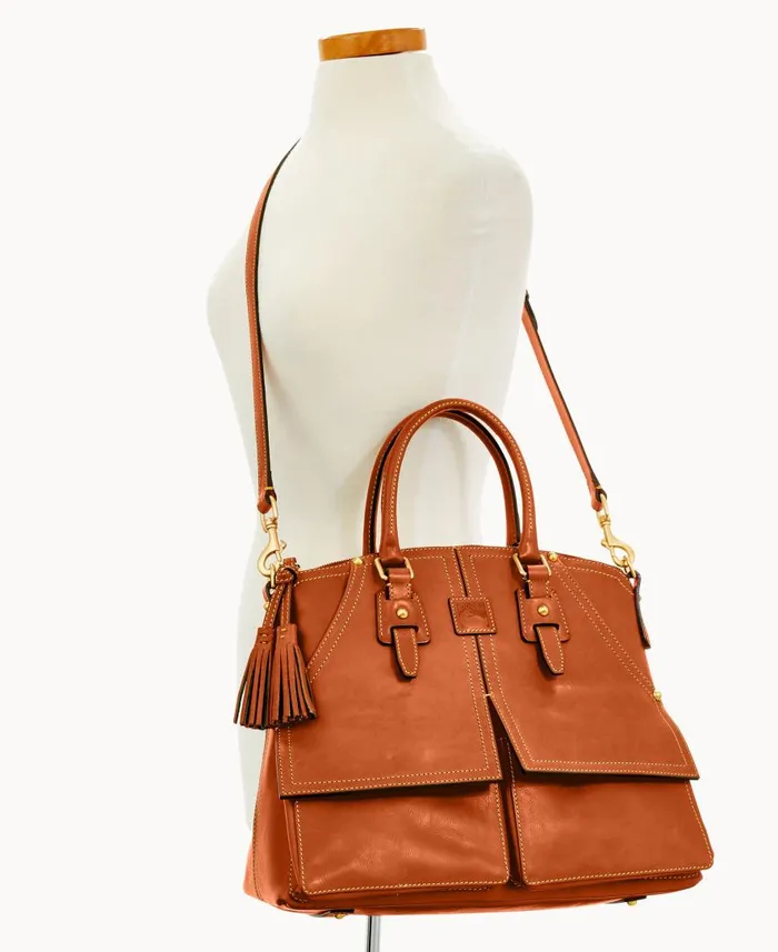 Woman Florentine Clayton Natural Dooney and Bourke Satchels Woman Florentine Clayton Natural Dooney and Bourke Satchels