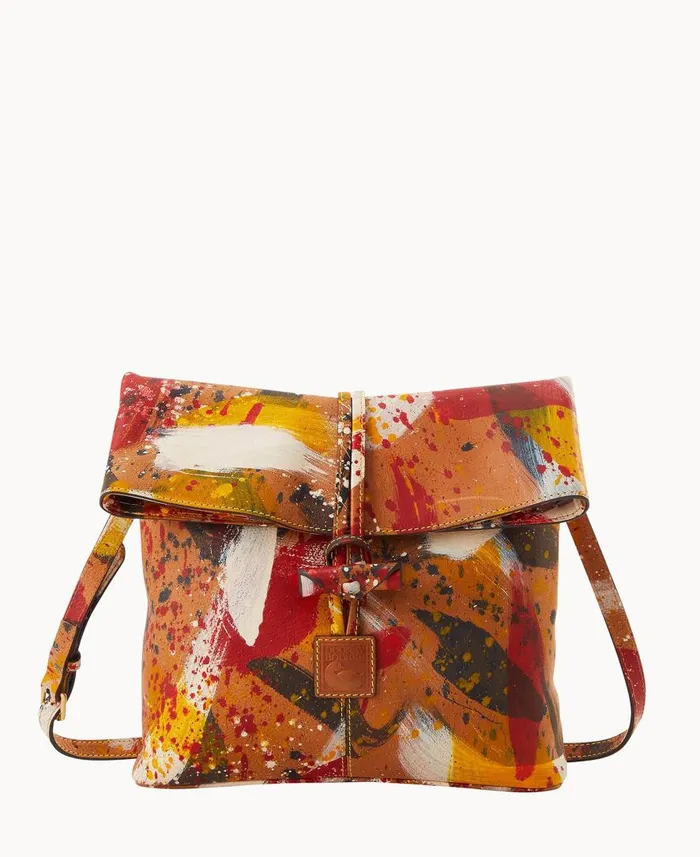 Woman Florentine Dipinta Medium Toggle Crossbody Natural Dooney and Bourke Crossbodies