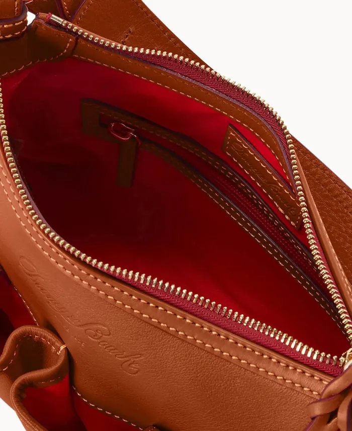Woman Florentine Small Shoulder Bag Natural Dooney and Bourke Shoulder Bags