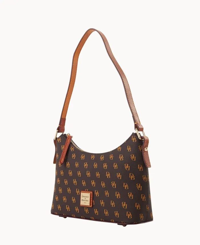 Woman Gretta Baguette Brown Tmoro Dooney and Bourke Shoulder Bags