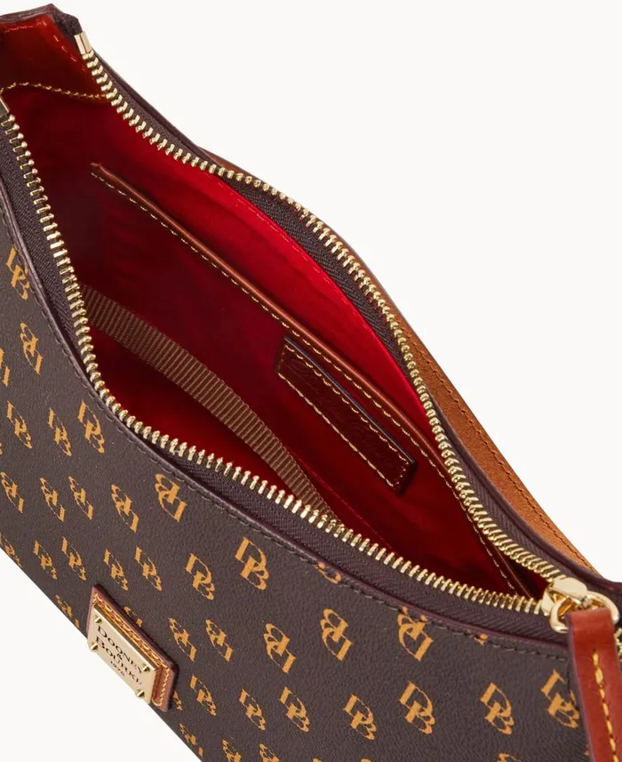 Woman Gretta Baguette Brown Tmoro Dooney and Bourke Shoulder Bags