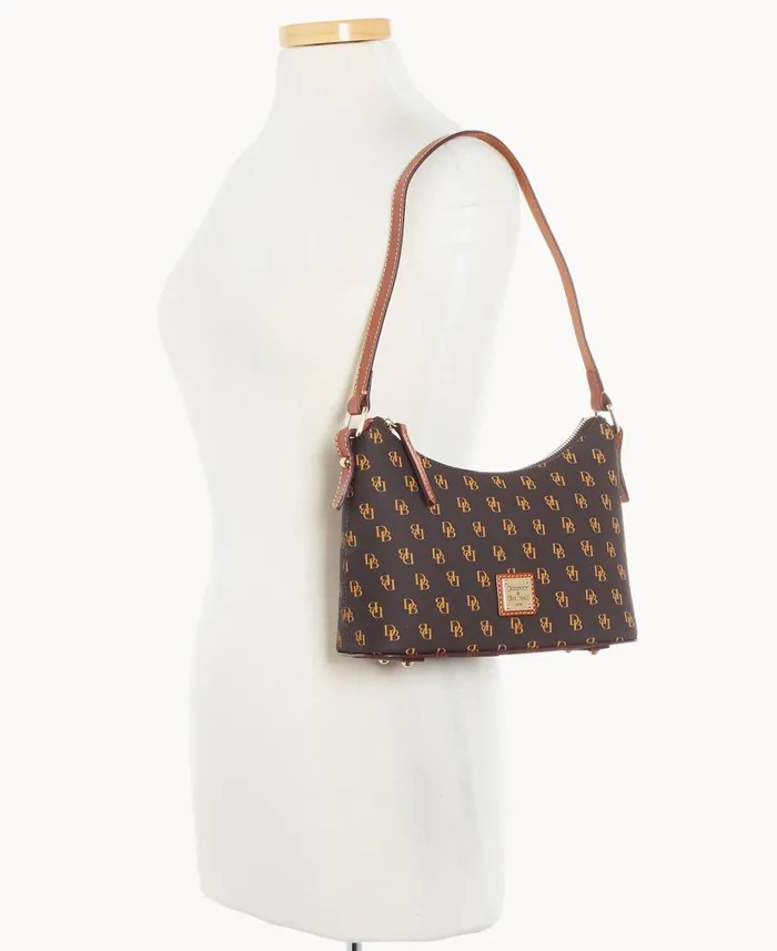 Woman Gretta Baguette Brown Tmoro Dooney and Bourke Shoulder Bags