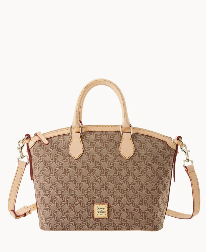 Woman Maritime Domed Satchel Brown Dooney and Bourke Satchels