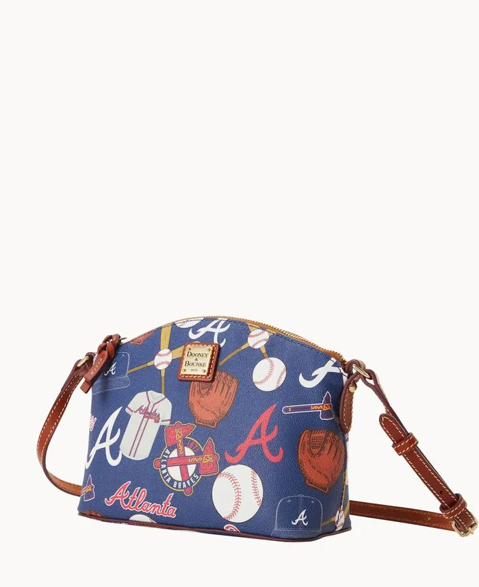 Woman MLB Braves Suki Crossbody Braves Dooney and Bourke Crossbodies Woman MLB Braves Suki Crossbody Braves Dooney and Bourke Crossbodies