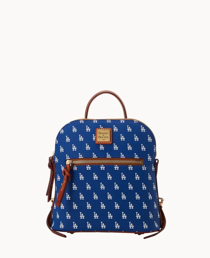 Woman MLB Dodgers Small Backpack Dodgers Dooney and Bourke Backpacks