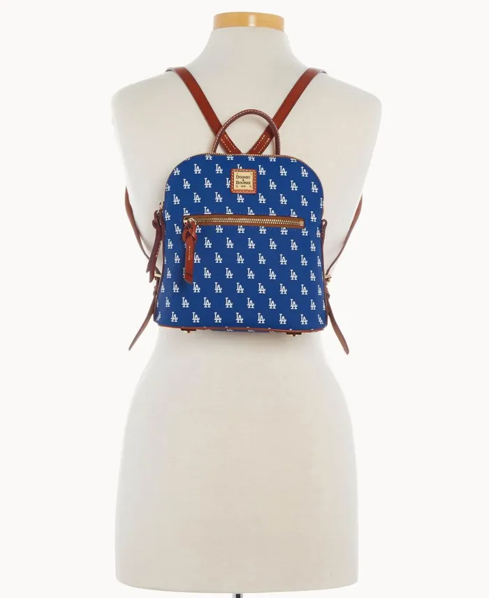 Woman MLB Dodgers Small Backpack Dodgers Dooney and Bourke Backpacks