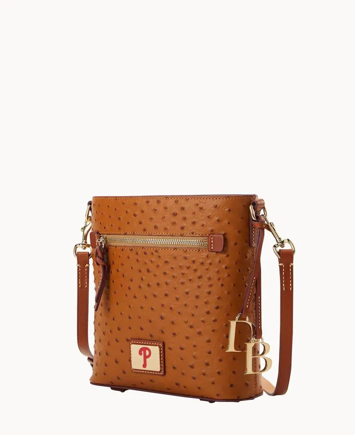 Woman MLB Phillies Zip Crossbody Phillies Dooney and Bourke Crossbodies