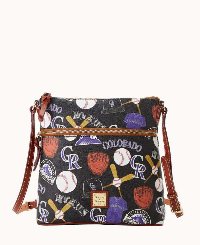 Woman MLB Rockies Crossbody Rockies Dooney and Bourke Crossbodies