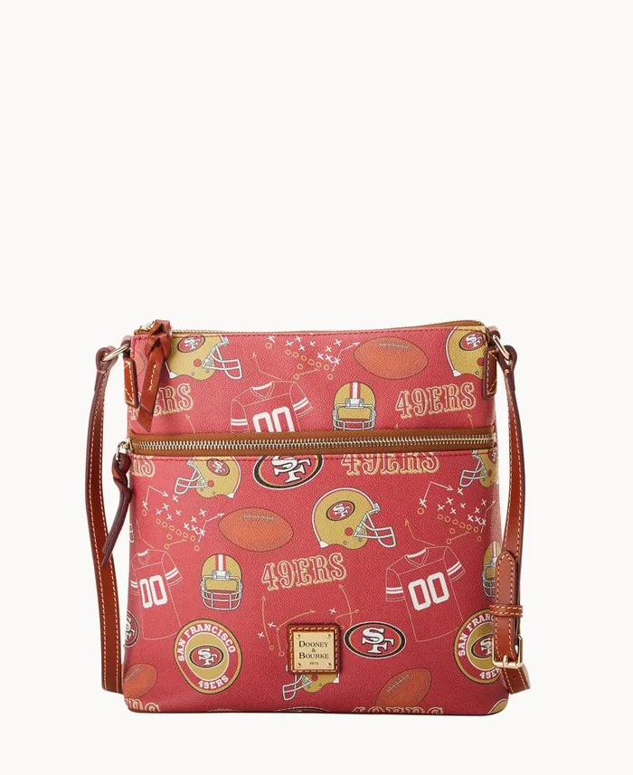 Woman NFL 49ers Crossbody 49ers Dooney and Bourke Crossbodies