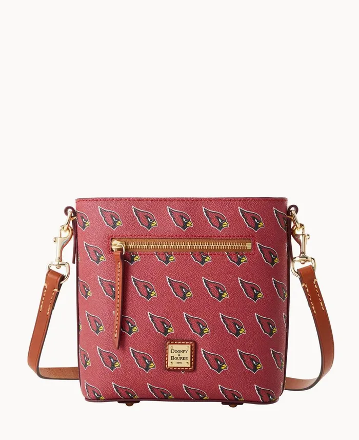 Woman NFL AZ Cardinals Small Zip Crossbody Cardinals Dooney and Bourke Crossbodies
