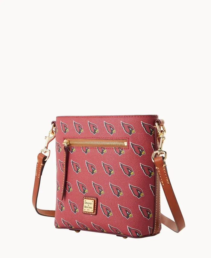 Woman NFL AZ Cardinals Small Zip Crossbody Cardinals Dooney and Bourke Crossbodies