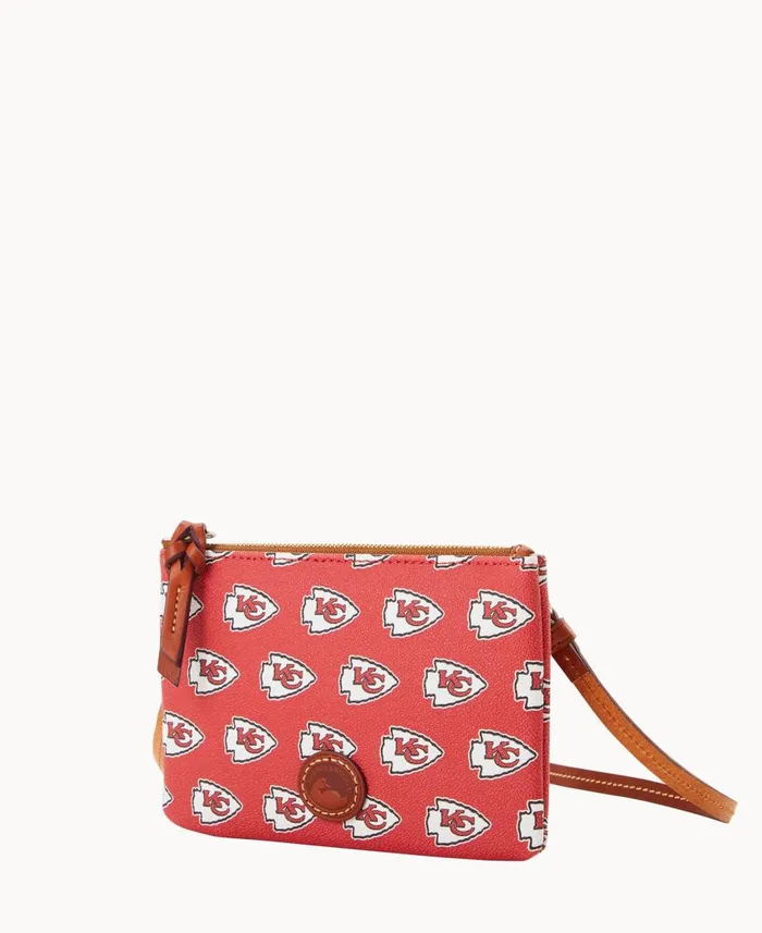 Woman NFL Chiefs Top Zip Crossbody Chiefs Dooney and Bourke Crossbodies Woman NFL Chiefs Top Zip Crossbody Chiefs Dooney and Bourke Crossbodies