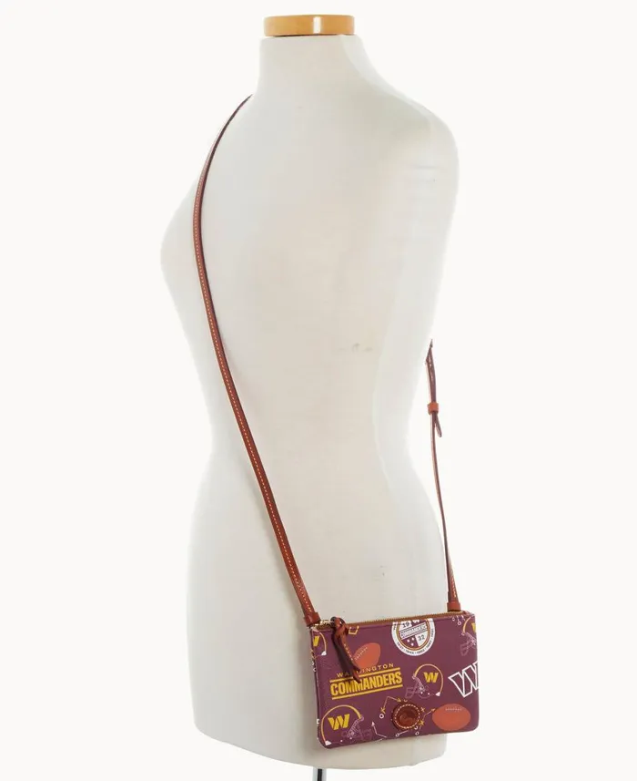Woman NFL Commanders Top Zip Crossbody Commanders Dooney and Bourke Crossbodies Woman NFL Commanders Top Zip Crossbody Commanders Dooney and Bourke Crossbodies