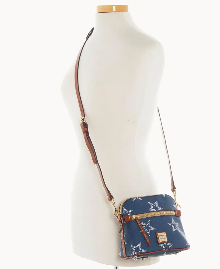 Woman NFL Cowboys Domed Crossbody Cowboys Dooney and Bourke Crossbodies Woman NFL Cowboys Domed Crossbody Cowboys Dooney and Bourke Crossbodies