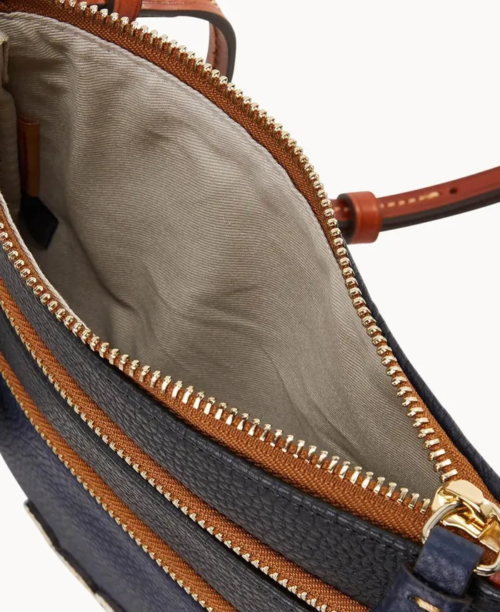 Woman NFL Cowboys Triple Zip Crossbody Cowboys Dooney and Bourke Crossbodies Woman NFL Cowboys Triple Zip Crossbody Cowboys Dooney and Bourke Crossbodies