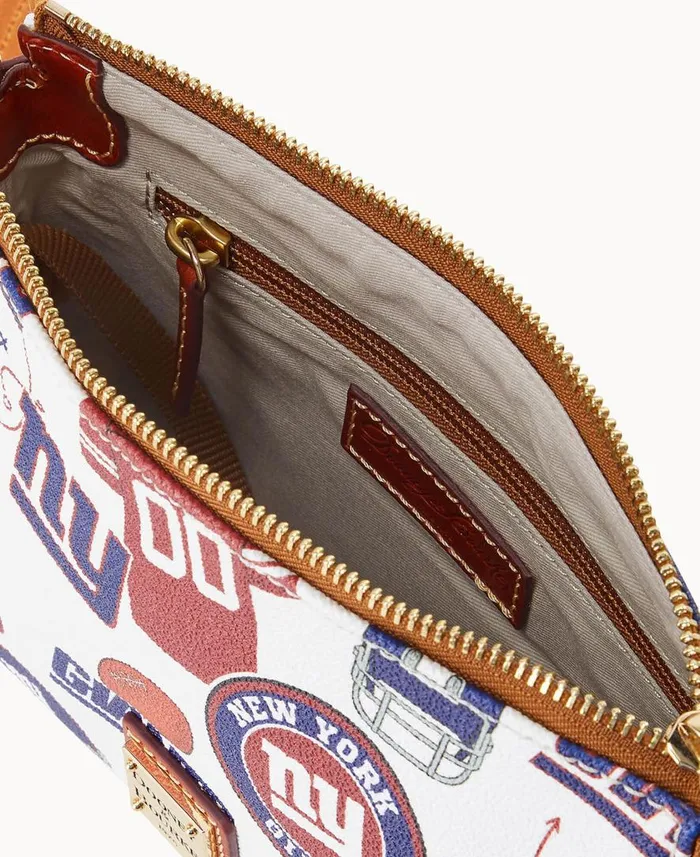Woman NFL NY Giants Crossbody Pouchette Giants Dooney and Bourke Crossbodies Woman NFL NY Giants Crossbody Pouchette Giants Dooney and Bourke Crossbodies