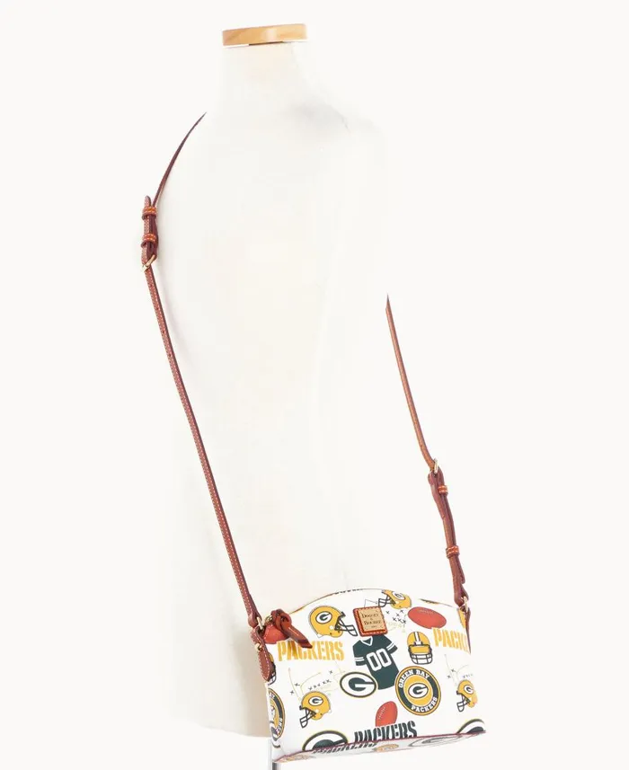 Woman NFL Packers Suki Crossbody Packers Dooney and Bourke Crossbodies Woman NFL Packers Suki Crossbody Packers Dooney and Bourke Crossbodies