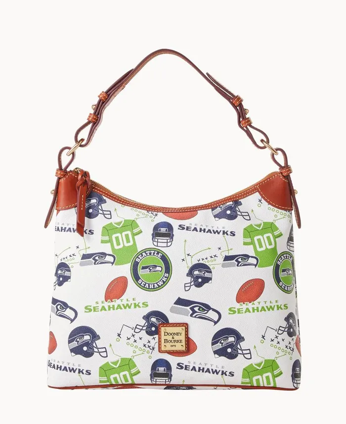 Woman NFL Seahawks Hobo Seahawks Dooney and Bourke Shoulder Bags