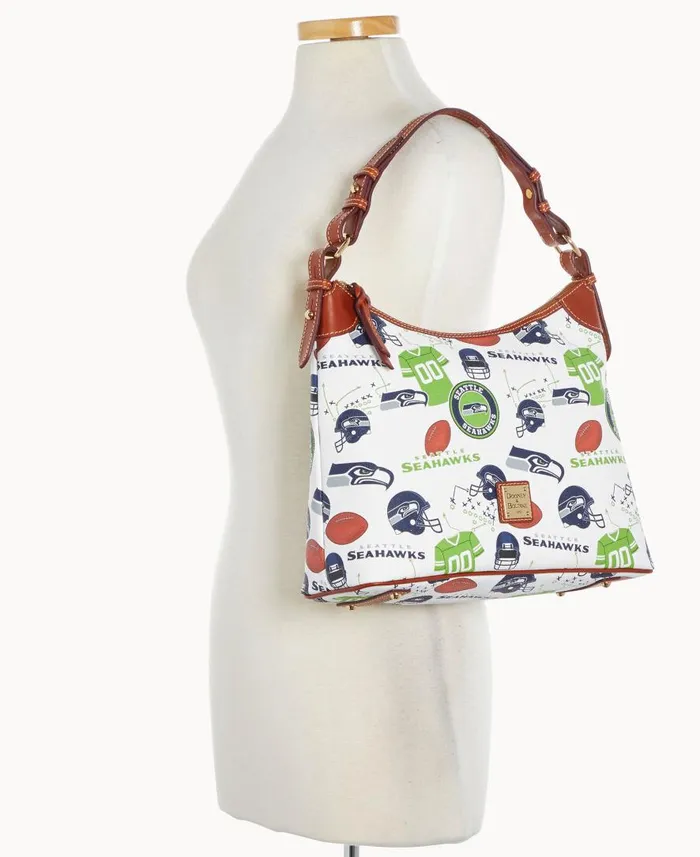 Woman NFL Seahawks Hobo Seahawks Dooney and Bourke Shoulder Bags Woman NFL Seahawks Hobo Seahawks Dooney and Bourke Shoulder Bags