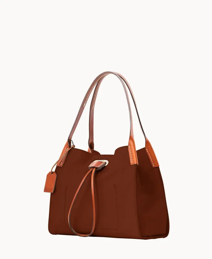 Woman Oncour Elba Mini Full Up Two Burnt Orange Dooney and Bourke Shoulder Bags Woman Oncour Elba Mini Full Up Two Burnt Orange Dooney and Bourke Shoulder Bags