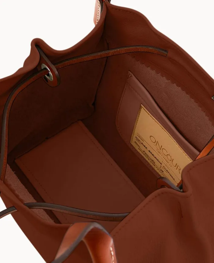 Woman Oncour Elba Mini Full Up Two Burnt Orange Dooney and Bourke Shoulder Bags Woman Oncour Elba Mini Full Up Two Burnt Orange Dooney and Bourke Shoulder Bags