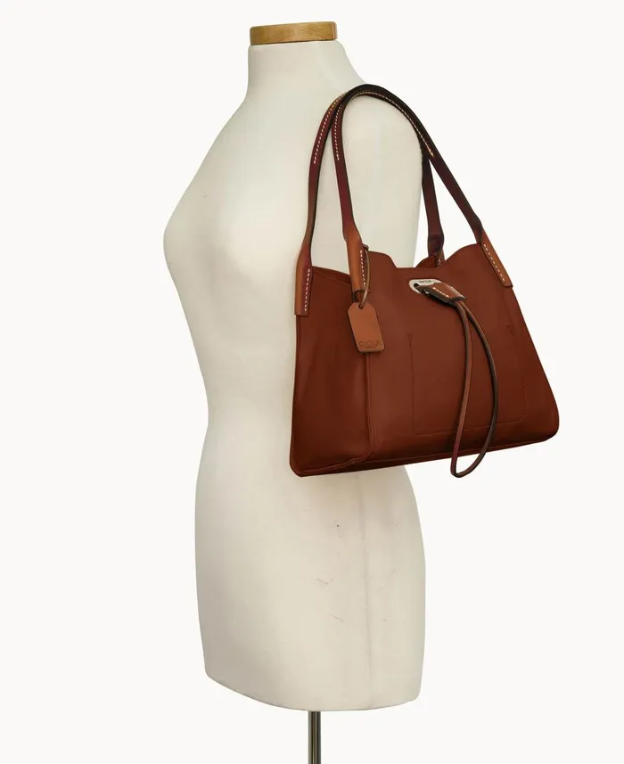 Woman Oncour Elba Mini Full Up Two Burnt Orange Dooney and Bourke Shoulder Bags Woman Oncour Elba Mini Full Up Two Burnt Orange Dooney and Bourke Shoulder Bags