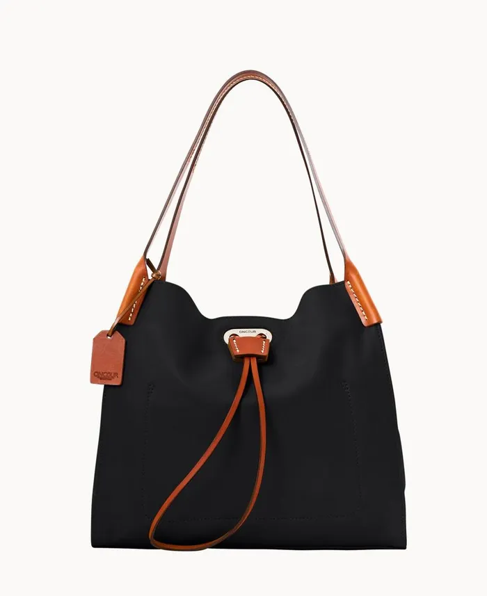 Woman Oncour Elba Small Full Up Two Black Dooney and Bourke Shoulder Bags