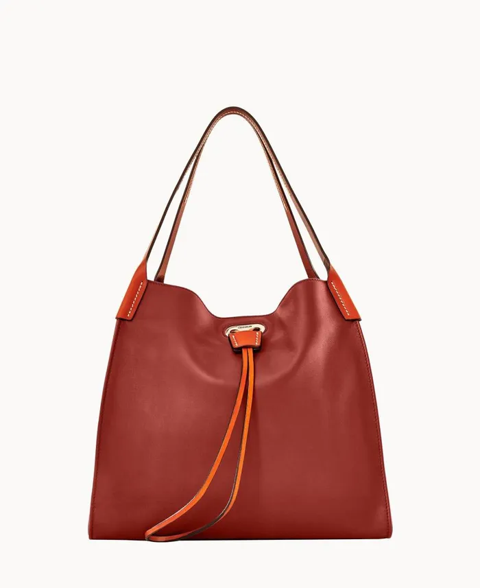 Woman Oncour Roux Polo Full Up Bordeaux Dooney and Bourke Shoulder Bags